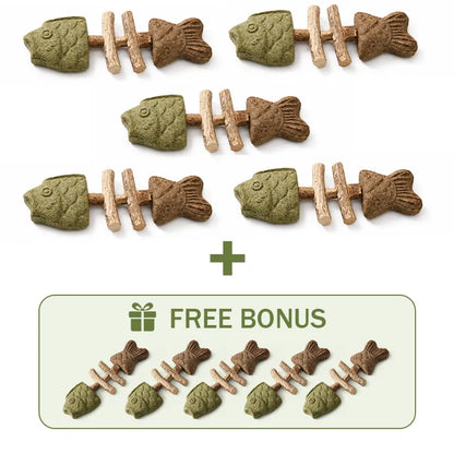🔥Day Sale 50% OFF🐾-Catnip & Silvervine Chew