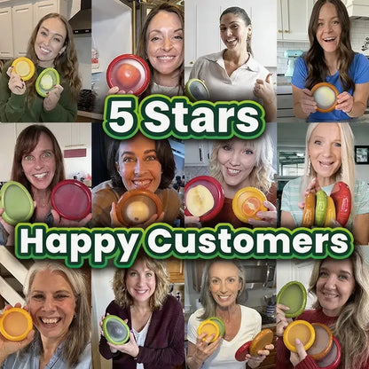 Mavoniquecosh®Ultra-Stretch Pro Pods | Keep Cut Produce Fresh for 7+ Days