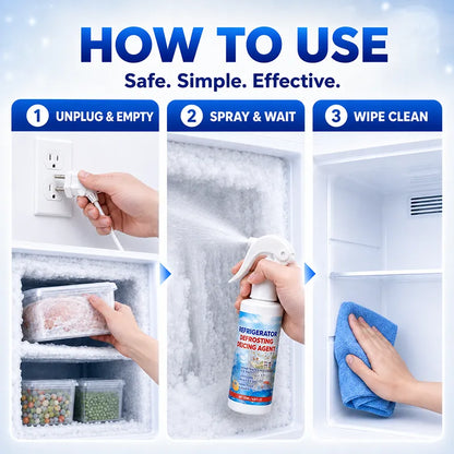 Ice Melting Spray - Safe and gentle & Fast defrosting