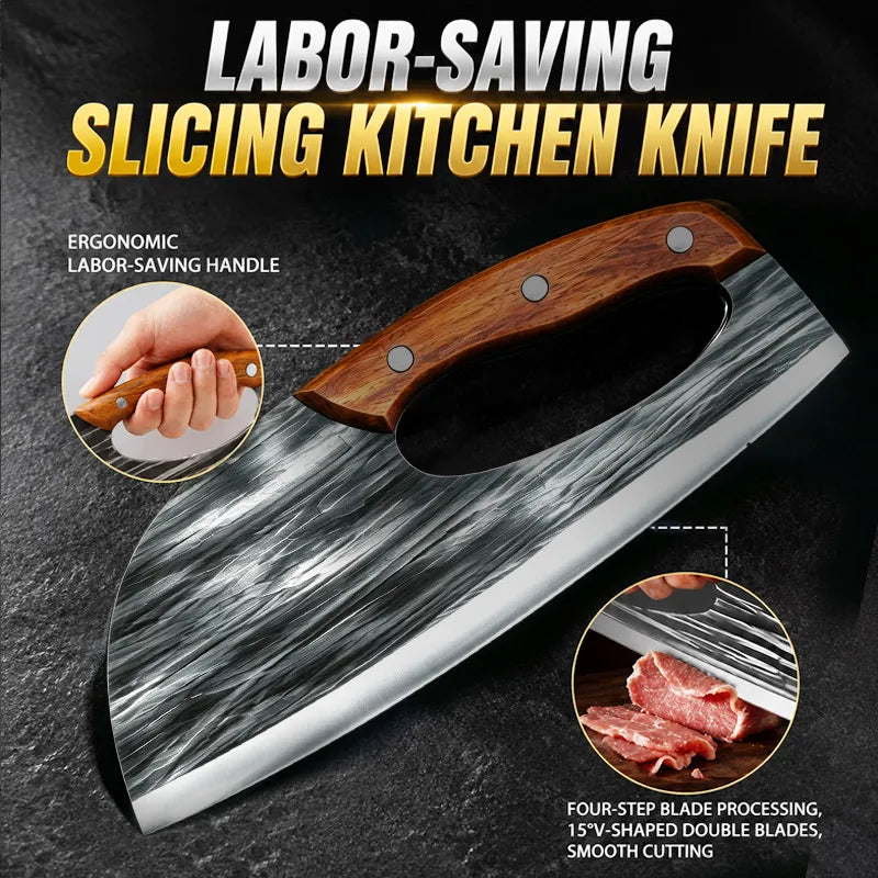 🔥 50% OFF  | Hand-Forged Kitchen Slicing Cleaver 🍖