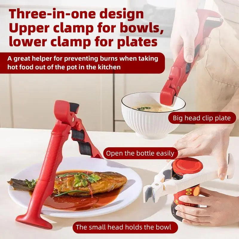 MAVONIQUECOSH®3-in-1 Dual Head Hot Plate Gripper