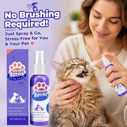 🔥2026 New Arrivals: 50% Off for a Limited Time!🔥MAVONIQUECOSH®Teeth Cleaning Spray for Pets