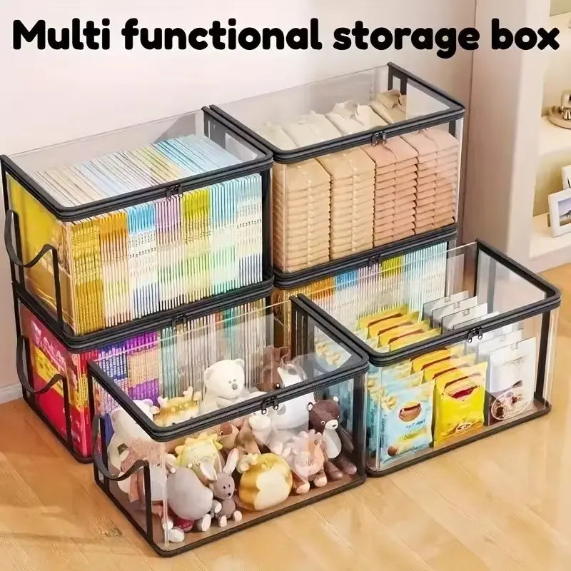 📦MAVONIQUECOSH®Large Heavy-Duty Thick Plastic Clear Storage