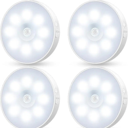 ⭐2-in-1 Stick-On Night Light (Motion + Steady Glow)