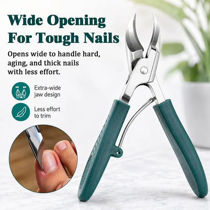 Buy 3 GET 2 FREE🎁Eagle Beak Angled Nail Clippers 3-Piece Set (With Nail Lifter & File) — Podiatrist-Grade Thick & Ingrown Toenail Trimmer 🦶✂️