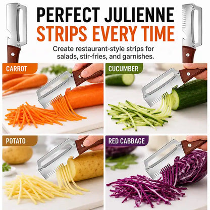 ✨🔪 Multi-Functional Stainless Peeler 🥕