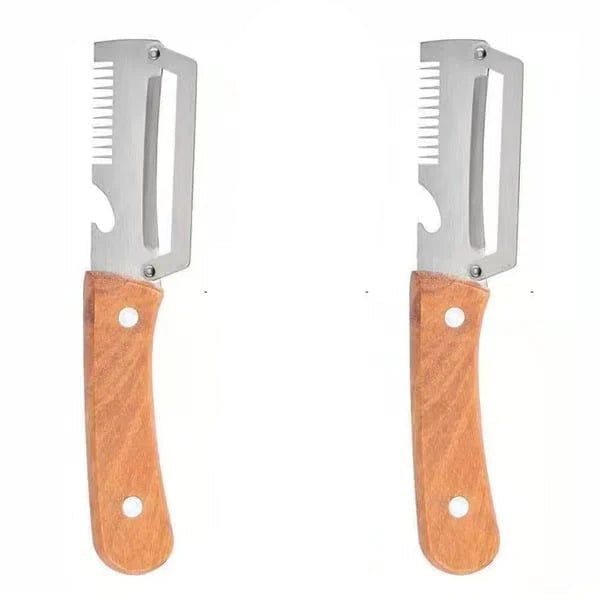 ✨🔪 Multi-Functional Stainless Peeler 🥕
