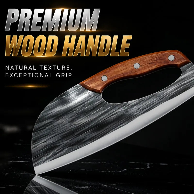 🔥 50% OFF  | Hand-Forged Kitchen Slicing Cleaver 🍖
