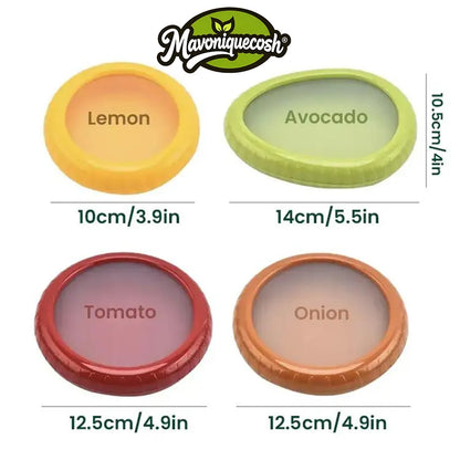 Mavoniquecosh®Ultra-Stretch Pro Pods | Keep Cut Produce Fresh for 7+ Days