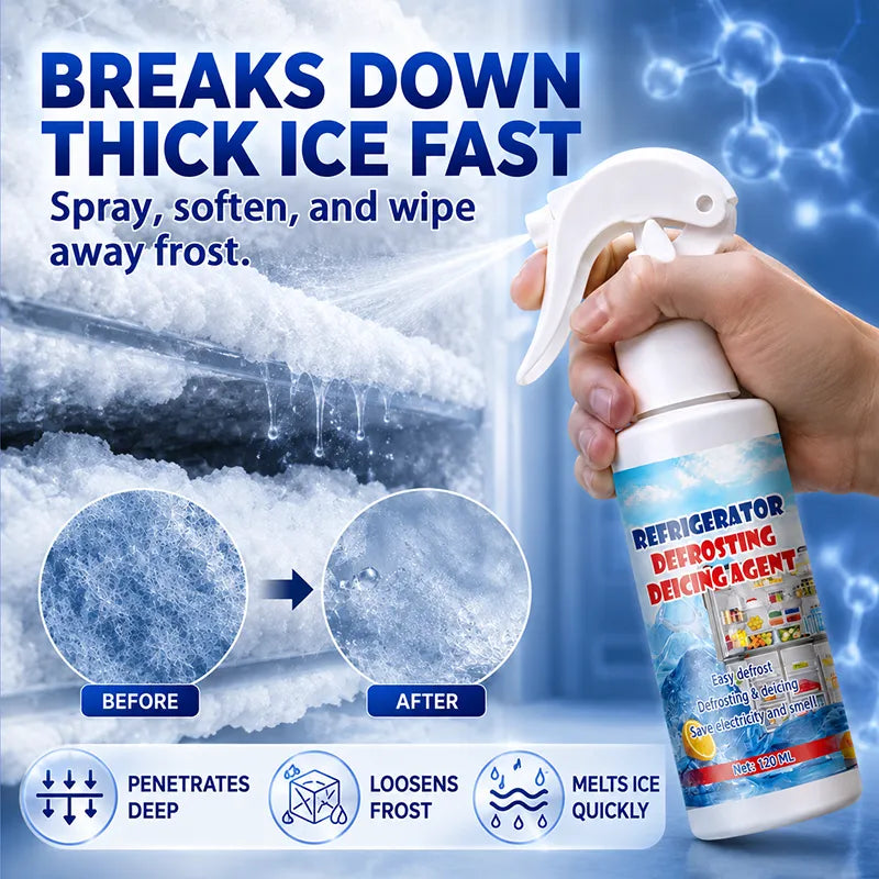Ice Melting Spray - Safe and gentle & Fast defrosting