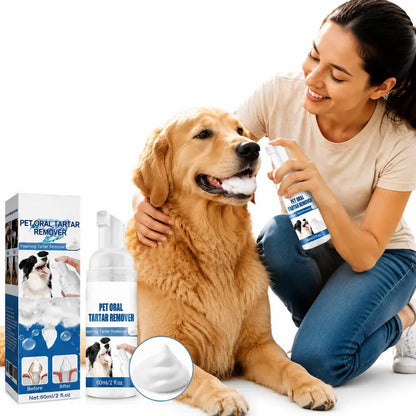 Last Day: Buy More Get More Free🔥🔥MAVONIQUECOSH®No-Brush Pet Teeth Cleaning Spray🐕🐱