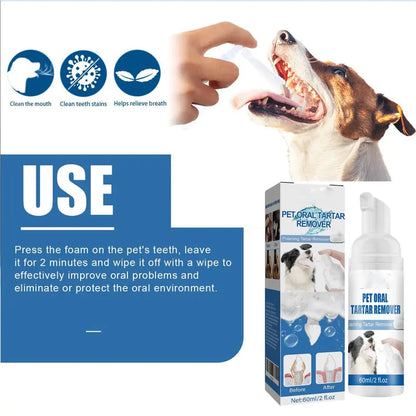 Last Day: Buy More Get More Free🔥🔥MAVONIQUECOSH®No-Brush Pet Teeth Cleaning Spray🐕🐱