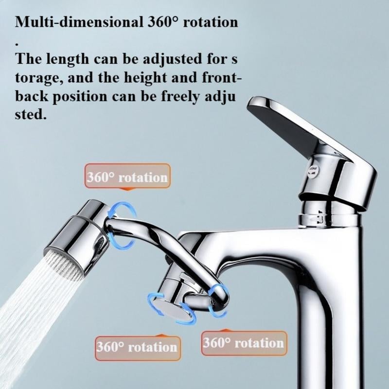 MAVONIQUECOSH® 1080° Universal Faucet Aerator - Dual Mode & All-Angle Control