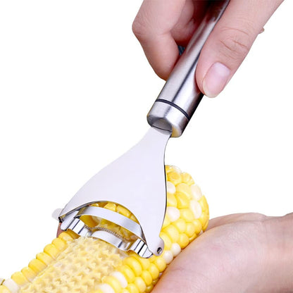Mavoniquecosh® Stainless Steel Corn Peeler | Quick Corn Stripper for Fresh & Cooked Corn