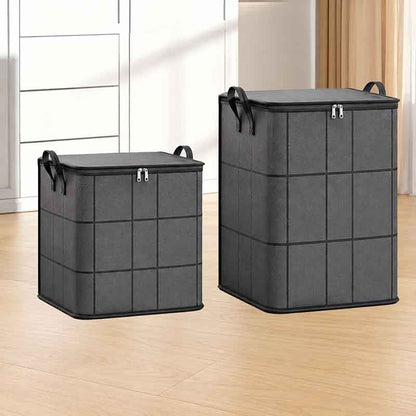 🔥Last Day 50% OFF ⚡XXL Foldable Storage Bags — Up to 180L for Clothes, Bedding & More