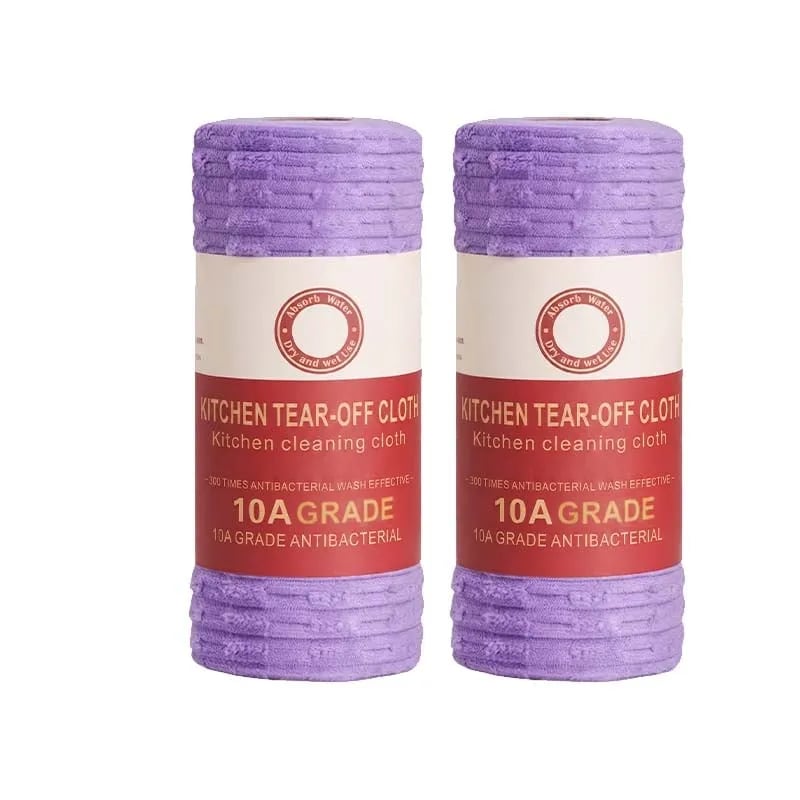 Free Shipping Today🎉🥳🧽 Reusable Tear-Off Bamboo Velvet Cleaning Towels ✨🍽️