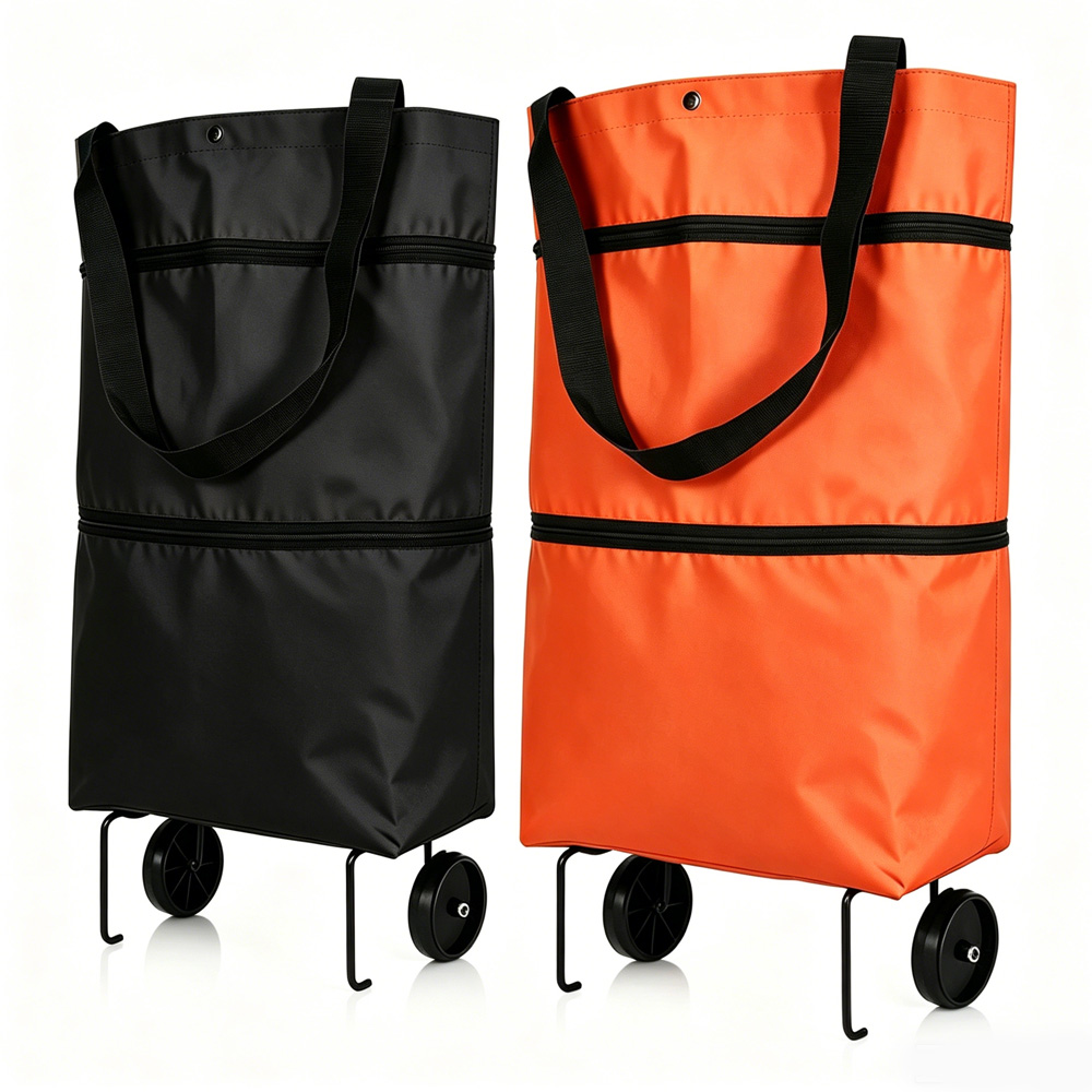 🔥LAST DAY SALE 50% OFF⏰MAVONIQUECOSH®🔥 2-in-1 Convertible Grocery Bag & Rolling Shopping Cart
