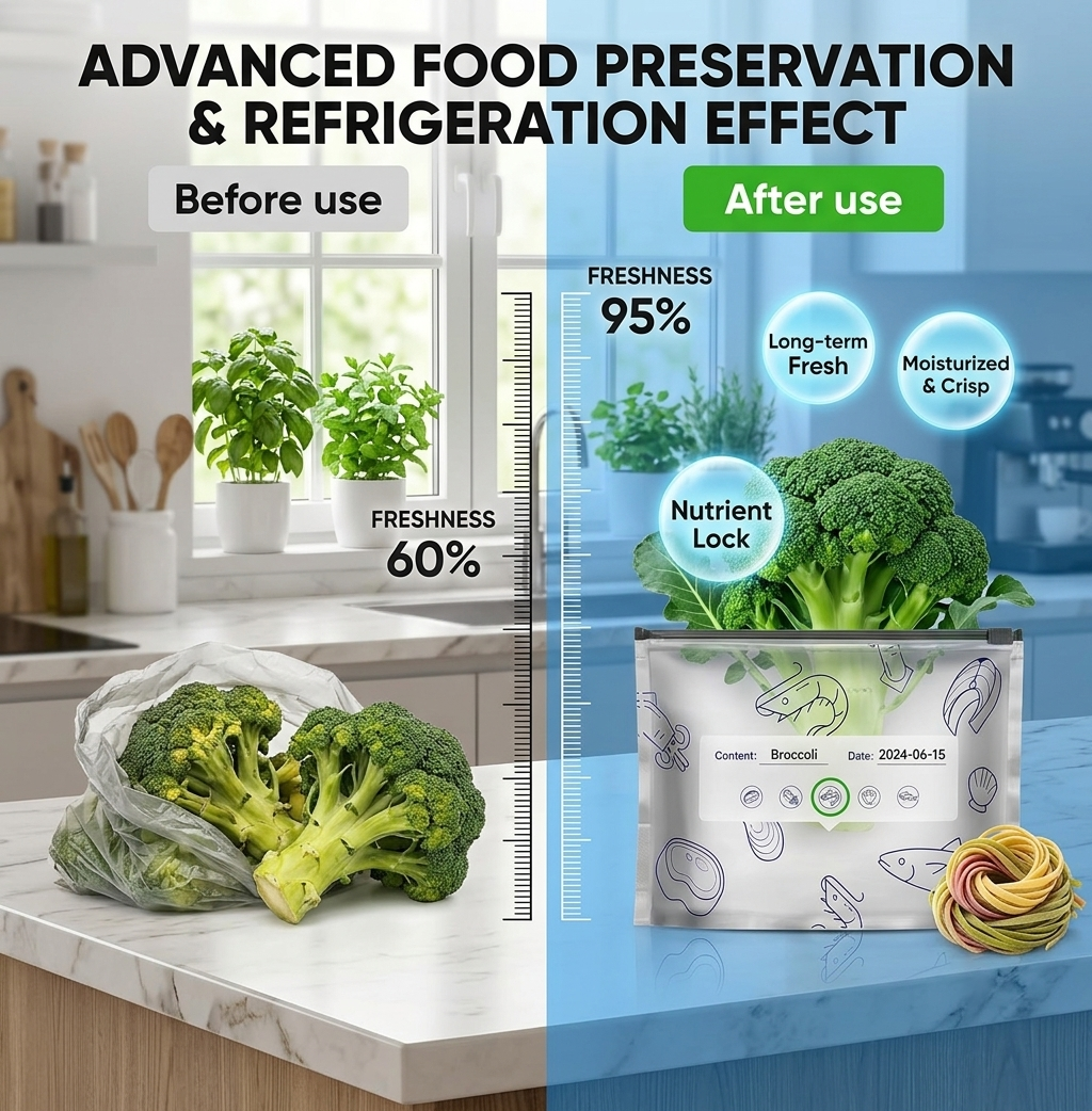 🔥 50% OFF Today! 30PCS Reusable Foil Food Storage Bags – Keep Food Fresh, Sealed & Organized