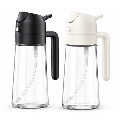 All-in-One Spray & Pour Dispenser — Store Oil, Vinegar & Soy Sauce Effortlessly! 🥗✨ (JG)