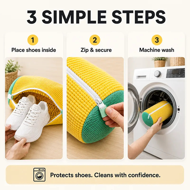 Shoe Washing Machine Bag – Durable Laundry Protector for Sneakers