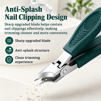 Buy 3 GET 2 FREE🎁Eagle Beak Angled Nail Clippers 3-Piece Set (With Nail Lifter & File) — Podiatrist-Grade Thick & Ingrown Toenail Trimmer 🦶✂️
