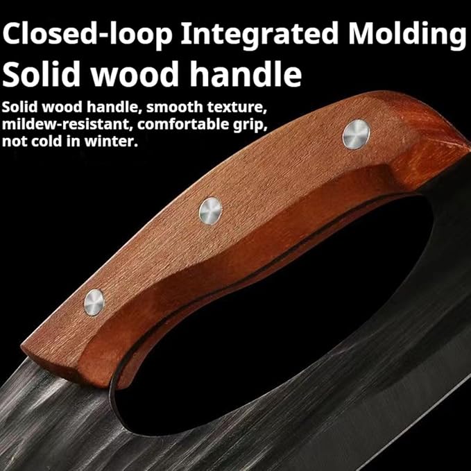 🔥 50% OFF  | Hand-Forged Kitchen Slicing Cleaver 🍖