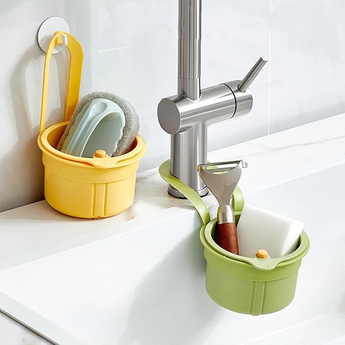 🔥 Hot Sale 50% OFF 🔥MAVONIQUECOSH®Multifunctional hanging sink drain basket
