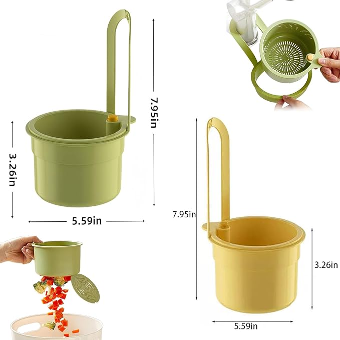 🔥 Hot Sale 50% OFF 🔥MAVONIQUECOSH®Multifunctional hanging sink drain basket