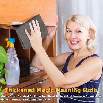 🔥MAVONIQUECOSH®Thickened Magic Microfiber Cleaning Cloths - Professional Streak-Free & Chemical-Free Shine
