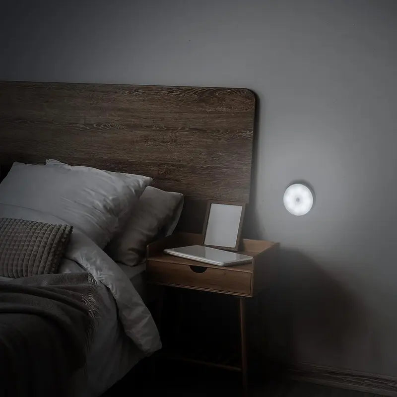 ⭐2-in-1 Stick-On Night Light (Motion + Steady Glow)