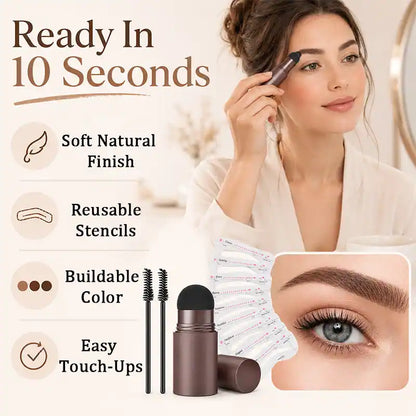 Flash Sale⏰️Extra 10% Off at Checkout🔥IEY® Waterproof Eyebrow Stamp Kit ✨🌿