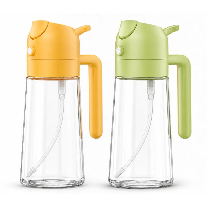 All-in-One Spray & Pour Dispenser — Store Oil, Vinegar & Soy Sauce Effortlessly! 🥗✨ (JG)