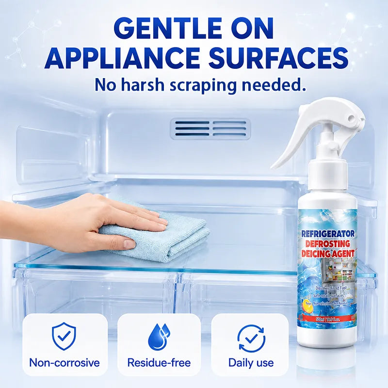 Ice Melting Spray - Safe and gentle & Fast defrosting