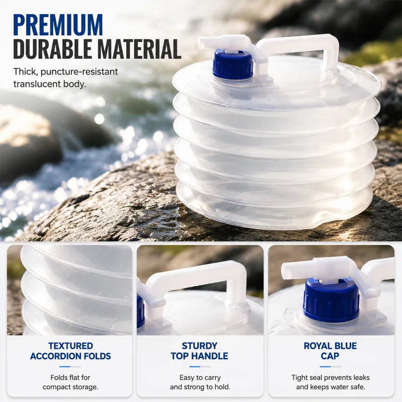 📢📢50% OFF !! ⏰Collapsible Water Container with Spigot