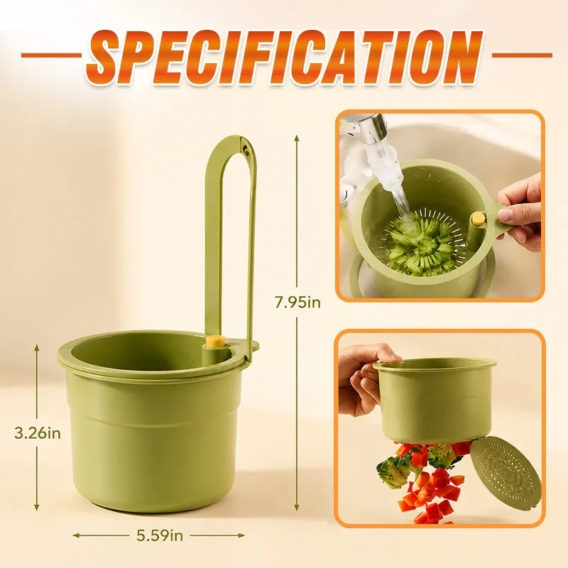 🔥 Hot Sale 50% OFF 🔥Multifunctional hanging sink drain basket