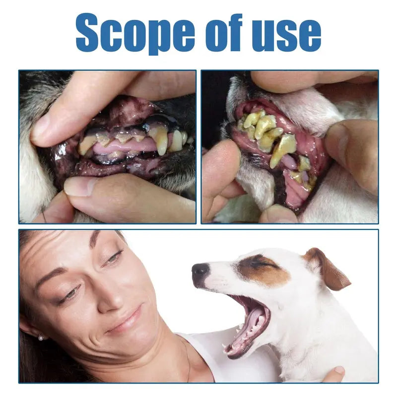 Last Day: Buy More Get More Free🔥🔥MAVONIQUECOSH®No-Brush Pet Teeth Cleaning Spray🐕🐱