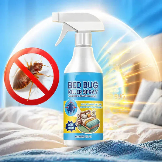 Bed Bug Killer Spray - Plant-Based, Safe for Kids & Pets(120ml)