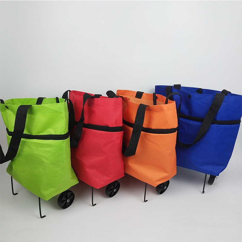 ⭐⭐MAVONIQUECOSH®🔥 2-in-1 Convertible Grocery Bag & Rolling Shopping Cart