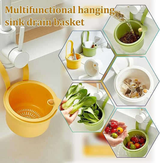 🔥 Hot Sale 50% OFF 🔥MAVONIQUECOSH®Multifunctional hanging sink drain basket