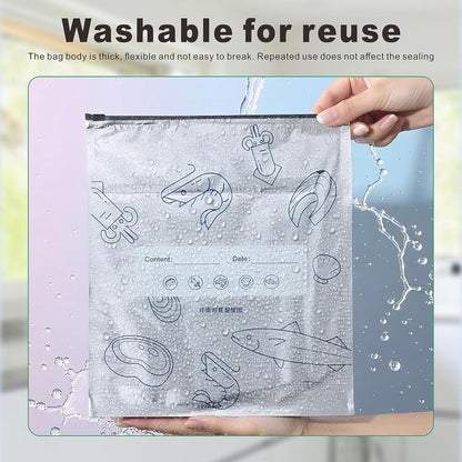 🔥 50% OFF Today! 30PCS Reusable Foil Food Storage Bags – Keep Food Fresh, Sealed & Organized