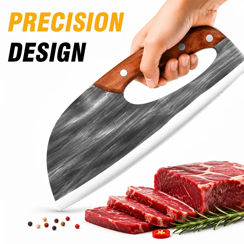 🔥 50% OFF  | Hand-Forged Kitchen Slicing Cleaver 🍖