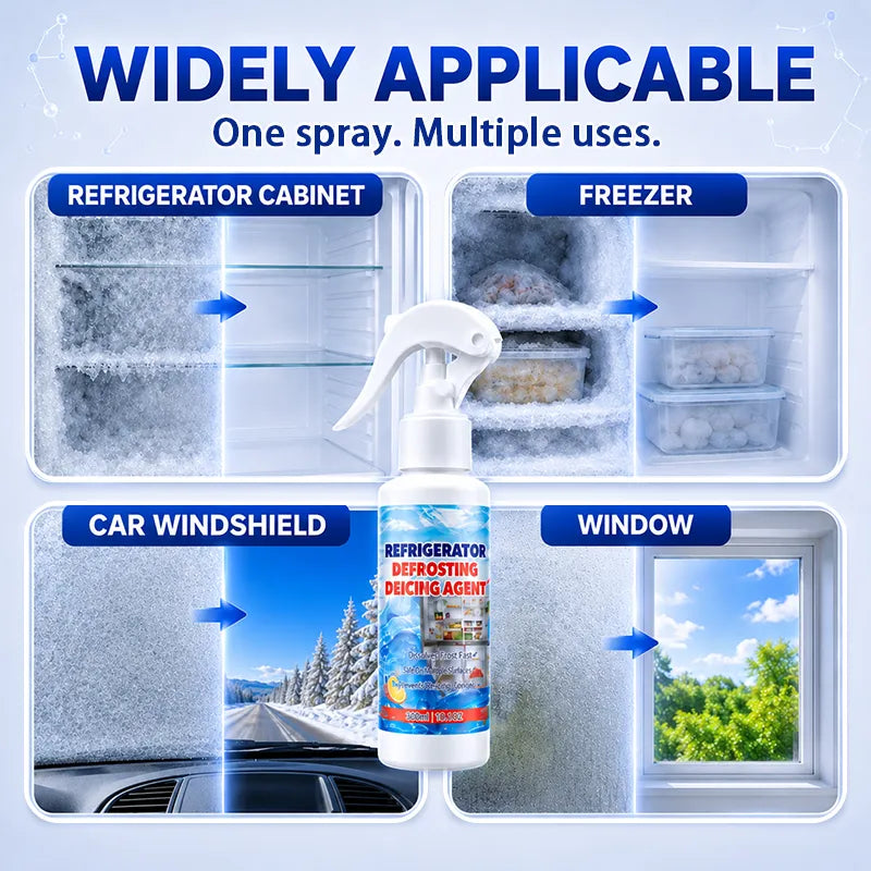 Ice Melting Spray - Safe and gentle & Fast defrosting (JG)
