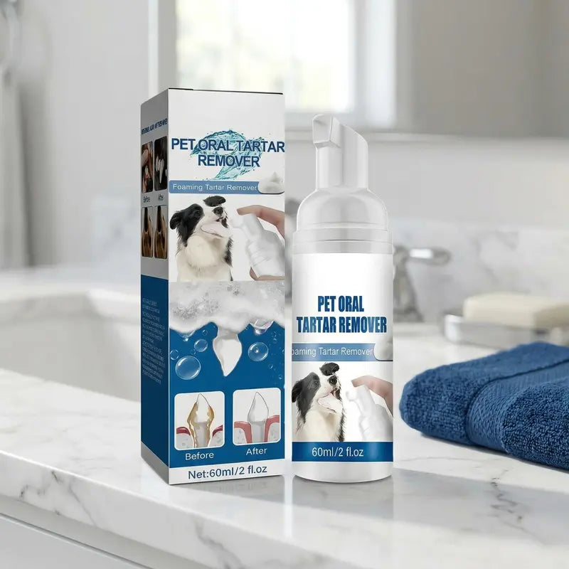 Last Day: Buy More Get More Free🔥🔥MAVONIQUECOSH®No-Brush Pet Teeth Cleaning Spray🐕🐱