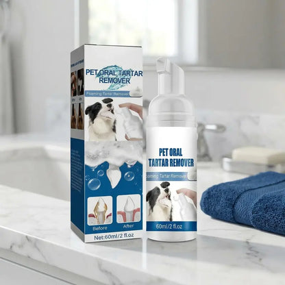 Last Day: Buy More Get More Free🔥🔥MAVONIQUECOSH®No-Brush Pet Teeth Cleaning Spray🐕🐱