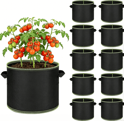 🌱🎁Last Day 50% OFF  5-Pack 5 Gallon Grow Bags🪴
