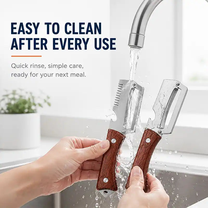 Last Day 60% OFF 🔥✨🔪 Multi-Functional Stainless Peeler 🥕