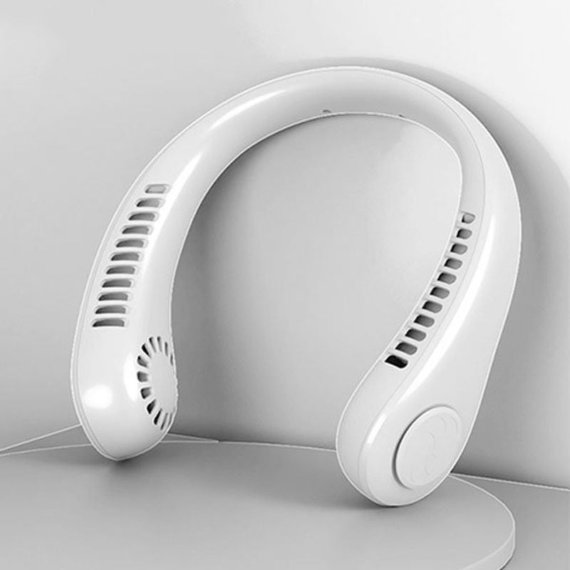 MAVONIQUECOSH®Portable Neck Fan, Bladeless Wearable Personal Fan, Hands-Free Cooling for Outdoor & Office