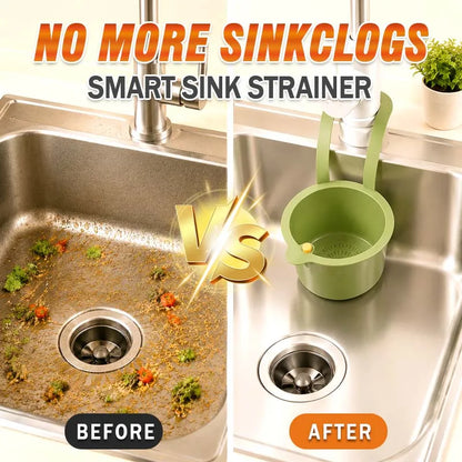 ⭐Multifunctional hanging sink drain basket
