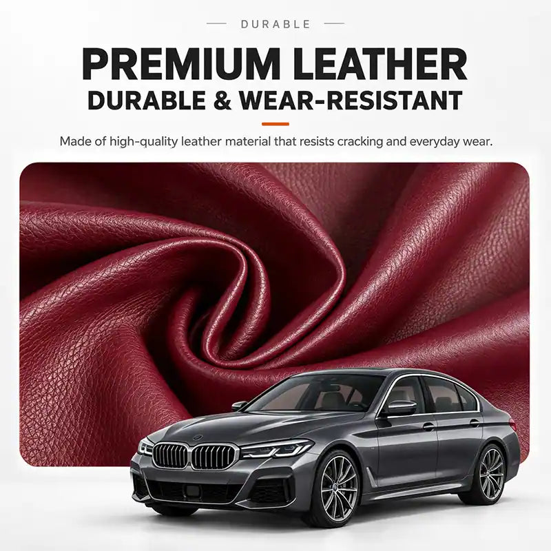 🚗 Universal Leather Car Door Cup Holder & Storage Caddy ☕📱✨