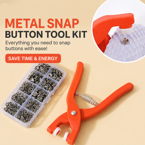 🌟MAVONIQUECOSH®Metal snap fastener tool kit with fixing pliers (Copy)